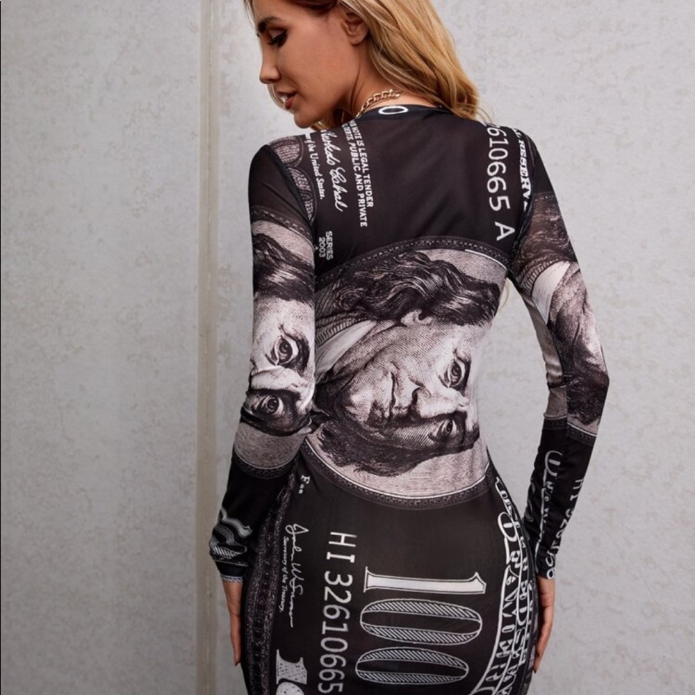 Mesh Bodycon Dress